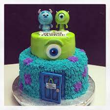 Cookie Monster Baby Shower Cakes Monsters Inc Baby Shower Monsters Inc Baby Monster Baby Showers
