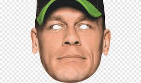 John Cena WWE United States Championship Mask WWE action figures, john  cena, face, professional Wrestling png