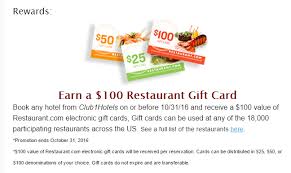 Restaurant gift vouchers you've searched for restaurant gift vouchers. Get A 80 100 Usd Restaurant Com Gift Card For Booking With Club1 Hotels Insideflyer Uk
