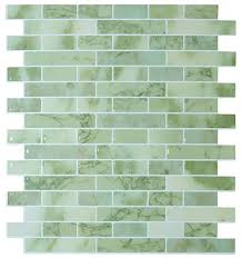 Amazon Com Crystiles 12 X12 Vinyl Peel And Stick Backsplash Tile Yellow Green Marble Pro Series Thicker Version Vinyl Wall Tiles Diy Backsplash Wall Tiles