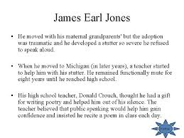 La voce di darth vader e mufasa. The Man Behind The Voice James Earl Jones