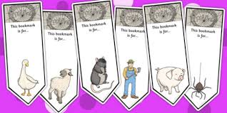 Maybe you would like to learn more about one of these? Charlotte S Web Editable Bookmarks