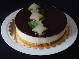 Mousse Poire Chocolat Poire Au Chocolat Mousse Poire Gateaux Et Desserts