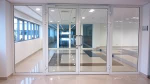 The glass partitions are designed to provide optimal transparency in office environments. Cleaning Your Office Doors Octoclean