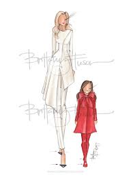 First Family First Daughter Ivanka Trump Fashion Illustration Brittany Fuson Fashion Art Illustration Fashion Sketches Fashion Illustration