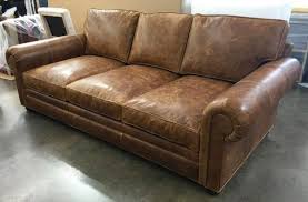 Langston Leather Sofa In Brentwood Tan Full Grain Italian Leather Full Grain Leather Sofa Leather Sofa Best Leather Sofa