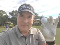 Hole-in-one today, 127 yards, hole #5, at The Links