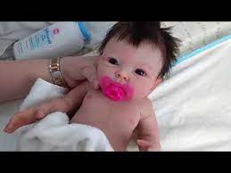Reborn Baby Dolls Full Body Solid Silicone Baby Girl Tắm Cho Be Gai Xinh Xắn Youtube