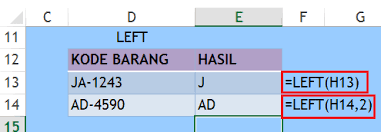 Salah satu jenis program yang sangat popular dan sangat sering dipergunakan adalah microsoft excel. Fungsi Text Left Mid Right Untuk Data Belajar Microsoft Excel