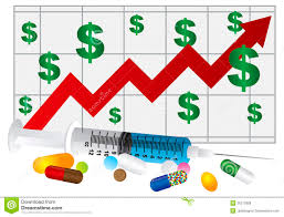 Syringe With Medication Drugs Pills And Chart Illu Stock