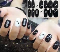 Nail Designs Stickers Sport Inspired Nail Wrap Stickers Nailwrapstickers Nailpolish Puma Nike Fashionstickers Sportsticke Sports Nails Nike Nails Nails