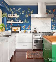 Find over 100+ of the best free interior design images. Make The Most Of Your Walls And Personalize Your Kitchen With The Pattern And Texture Of Wallpaper Kitchen Wallpaper Design Kitchen Wallpaper Kitchen Remodel