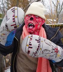 This is what they looked like before things got freezy and freaky. Freezy Freakies Gloves Of Glory Dinosaur Dracula
