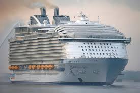 самый большой круизный лайнер в мире Allure Of The Seas Harmony Of The Seas Krupnejshij V Mire Kruiznyj Lajner Otpravilsya V Svoe Pervoe Puteshestvie Harmony Of The Seas Cruise Ship Princess Cruise Lines
