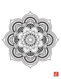 Coloriage à imprimer mandala en 40 modèles à croquer ! Mandalas Origine Et Effets Benefiques