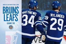 Why are toronto maple leafs jokes getting dumber and dumber? Toronto Maple Leafs Vs Boston Bruins Game 30 Preview Projected Lines Maple Leafs Hotstove