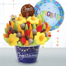 Congratulations gifts from all about gifts & baskets are perfect for any special occasion like a business promotion, graduation or retirement. Edible Arrangements Fruit Baskets Delicious Congratulations Gift Set