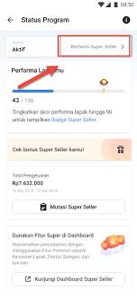 Klik bukabantuan jika terdapat kendala terkait transaksi tersebut. Tanya Jawab Program Super Seller Bukalapak