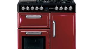Maxi Cuisiniere 5 Feux 3 Fours Coloris Bordeaux Leisure Cm09r Conforama Iziva Com Piano De Cuisson Cuisiniere Piano