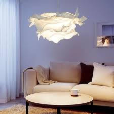 Krusning Pendant Lamp Shade White 33 Ikea In 2020 Pendant Lamp Shade Lamp Shade Cloud Lamp