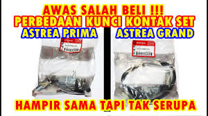 Posisi stiker ditailing astrea grand. Awas Keliru Membeli Kunci Kontak Kunci Jok Astrea Grand Prima Hampir Serupa Tapi Tak Sama Youtube