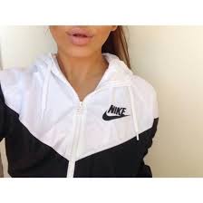 Black And White Nike Outfits Black White Nike Jacket From Champs Nike Outfits Athletic Outfits Fashion