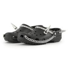 Kid's crocband™ chevron beaded clog. Goth Crocs Original Etsy