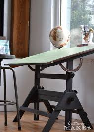Pin By Joy Derickson On Inspiring Diy Vintage Drafting Table Industrial Drafting Tables Craft Room Furniture