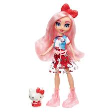 Harō kiti), also known by her full name kitty white (キティ・ホワイト, kiti howaito), is a fictional character produced by the japanese company sanrio. Hello Kitty And Friends Eclair Doll Hello Kitty Figure Smyths Toys Uk