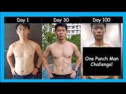 One punch man funny anime crossover fandom crossover. 100 Days After One Punch Man Workout I Trained Like Superhero For 100 Days Youtube