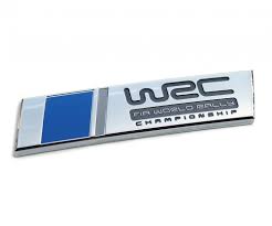 56mm wrc world rally logo car wheel center hub caps badge emblems decal sticker. Original Vw Polo Wrc Schriftzug Hinten Heckklappe Emblem Tuning Logo Chromglanz Ebay