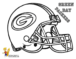 Green Bay Packers Football Helmet At Yescoloring Football Coloring Pages Nfl Football Helmets Sports Coloring Pages