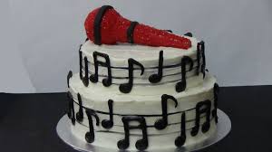 Smooth and creamy decorator icing (referred to as frosting). How To Make Music Cake Youtube