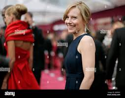 Best Supporting Actress Oscar Nominee Amy Ryan Dressed In Calvin Klein And Wearing Jewellery By H Stern For Gone Baby Gone Arrives At The 80th Annual Academy Awards In Hollywood February 24