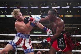 Photos Ksi Vs Logan Paul 2 Fight Night Round By Round Boxing