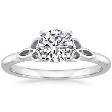 Platinum Celtic Love Knot Ring Celtic Engagement Rings Love Knot Ring Irish Engagement Rings