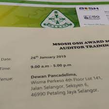 Wisma perkeso, lot 141, jalan selangor, seksyen 6 (9,240.61 mi) petaling jaya, selangor, malaysia 46050. Tiba Masa Untuk Audit Lagi Wisma Perkeso Azahan Safetyman Facebook