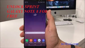 1) if she unlocks, will she be able to use the note 4 . How To Unlock Sprint Galaxy Note 8 For Free Techzai