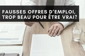 Bien qu'il s'agisse d'une brève présentation, le recruteur sait que le candidat a compris son offre. Fausses Offres D Emploi Trop Beau Pour Etre Vrai Surete Du Quebec