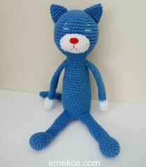 Amigurumi Kedi Amineko Yapilisi Emekce Com Amigurumi Kedi Oyuncak