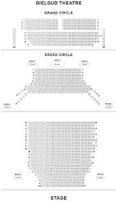 Gielgud Theatre Seating Plan London West End