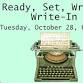 Ready, Set, Write! Write-In event image