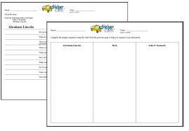 Compare And Contrast Worksheets Edhelper