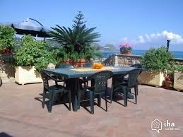 60 al piano terra con 4 posti …. Villa For Rent In Capo D Orlando With 3 Bedrooms Iha 70139