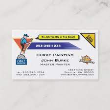 Standard business card size or vertical cards, glossy or matte finishes, square or rounded corners. 240 Painter Business Cards Ideas In 2021 Painter Business Card Business Cards Cards