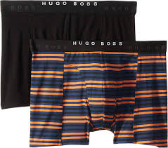 amazon com hugo boss boss mens 2 pack boxer brief print