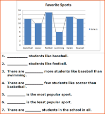 Students also read a graph about track and field just as they need to learn how to read other forms of graphic text such as diagrams, photos, timetables, maps, charts, and tables. Bar Graph And Line Graph Worksheets Free Table Bar Chart
