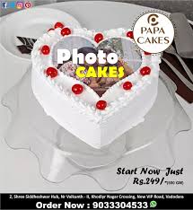 Birthday Cake Flavours List In India Any Flavour 500gm Normal Cake Just Rs 199 500gm Photo Cake Just Rs 249 1kg Photo Cake Just Rs 499 Papa Cakes Special With Images Cake Special Cake Photo Cake