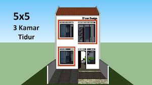 Get desain rumah 3 kamar ukuran 10x10 pics. Desain Rumah Gratis Rumah Minimalis 5x5 3 Kamar Tidur Facebook