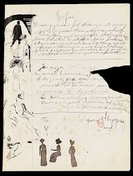 Manuscrits D Ecrivains Guillaume Appolinaire Guillaume Apollinaire Manuscrit